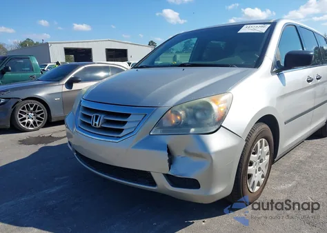 2009 Honda Odyssey Lx z USA, uszkodzony, nr VIN 5FNRL38219B058400